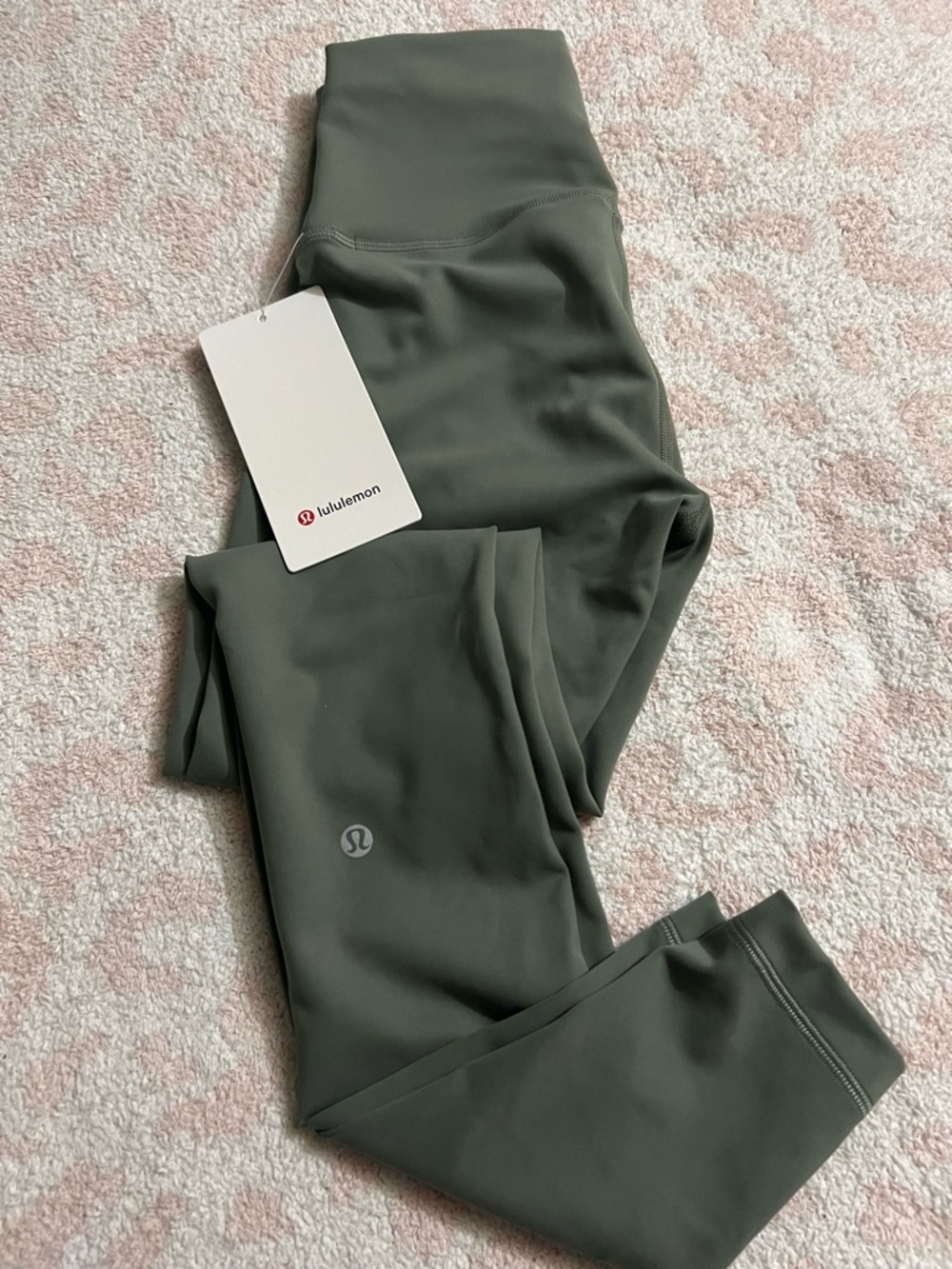 lululemon athletica Olive Green High-Rise Leggings